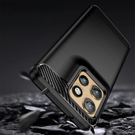 Чoхол до Motorola Edge 50 Neo / Motorola ThinkPhone 25, Carbon, чорний
