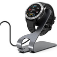 Алюминивое зарядное устройство USB для Garmin Fenix 7/7S/7X/6/6X/6S - Grey