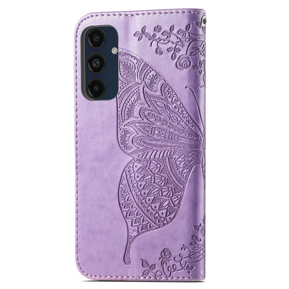 Чохол-книжка для Samsung Galaxy A16, Butterfly, фіолетовий