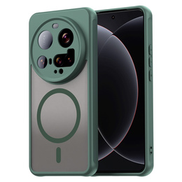 Чехол для Xiaomi 15 Ultra, для MagSafe, ERBORD Matt Case, зелёный