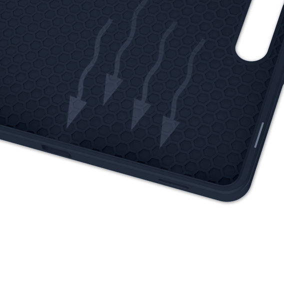 Чохол для Samsung Galaxy Tab S10 FE+ Plus, Smartcase з місцем для стилуса, темно-синій