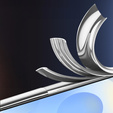 Чохол для Samsung Galaxy S25 Edge, Electro MagSafe, сріблястий + Скло на екран