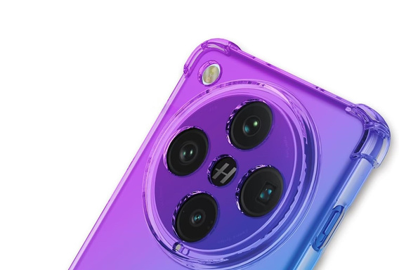 Чохол для Oppo Find X8 Pro, Gradient Dropproof, Фіолетовий / синій