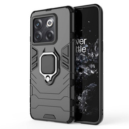 Чехол до OnePlus 10T 5G, Kickstand Ring, чёрный