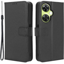 Откидной чехол для OnePlus Nord CE 3 Lite 5G, Wallet Smart Magnet, чёрный