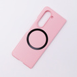 Чехол Skin-touch для Samsung Galaxy Z Fold5 5G, MagSafe, розовый