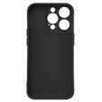 Чoхол до iPhone 15 Pro, Silicone Lite, чорний