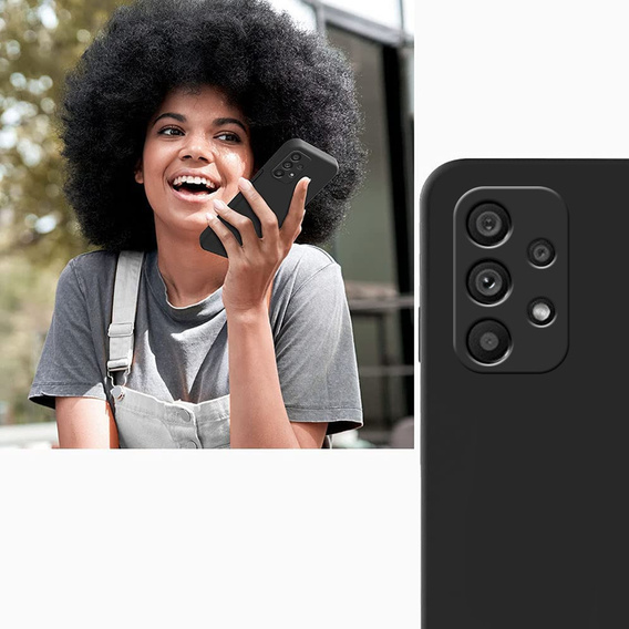 Чехол до Samsung Galaxy A53 5G, Silicone Lite, чёрный