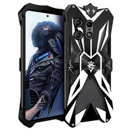 Бронированный чехол для Motorola Edge 50 Pro 5G, Aluminum Alloy, чёрный