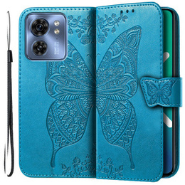 Чохол-книжка для Motorola Edge 40, Butterfly, м'яти