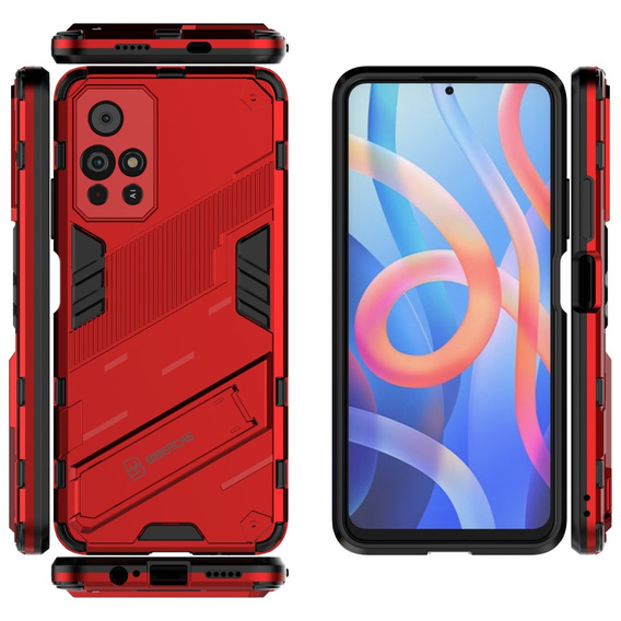 Чохол для Xiaomi Poco M4 Pro 5G / Note 11S 5G, Military kickstand, м'яти