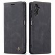 Чехол CASEME для Samsung Galaxy A04S / A13 5G, Leather Wallet Case, чёрный