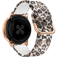 Ремешок Smooth до Samsung Galaxy Watch Active 22mm, Brown Leopard