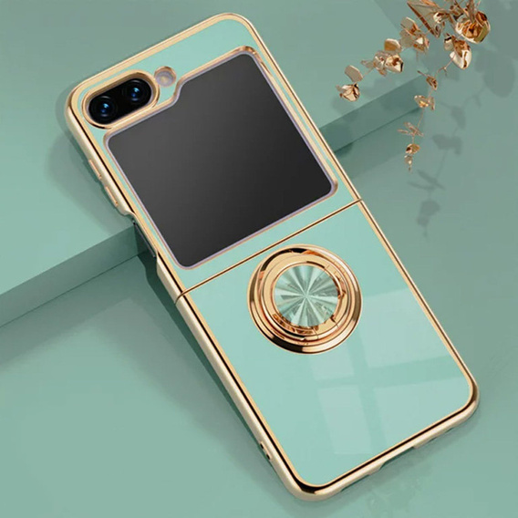 Чoхол до Samsung Galaxy Z Flip 5 5G, Electro Ring, м'ятний 