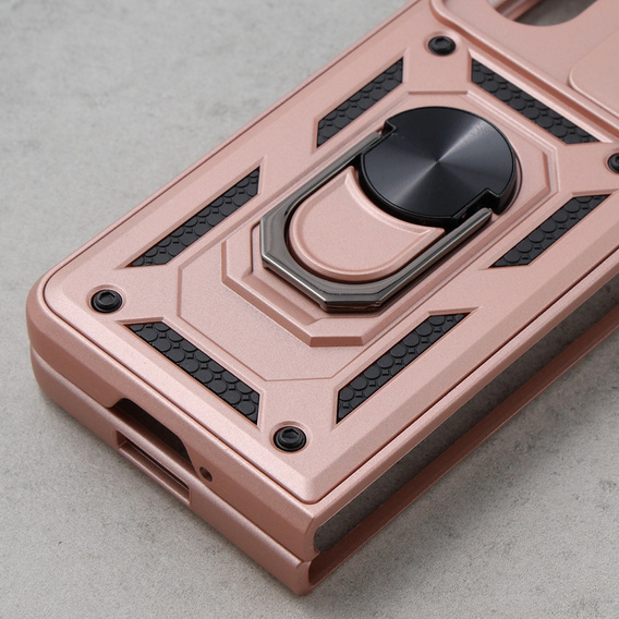 Чохол NOX Camera Slide Samsung Galaxy Z Fold5 5G, CamShield Slide, рожевий rose gold