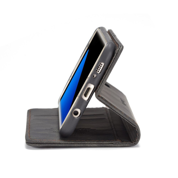 Чохол-сумка для Samsung Galaxy S7 Edge, Leather Wallet Case, чорний