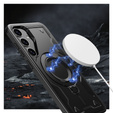 Чехол для Samsung Galaxy S24 FE, Military MagSafe, чёрный