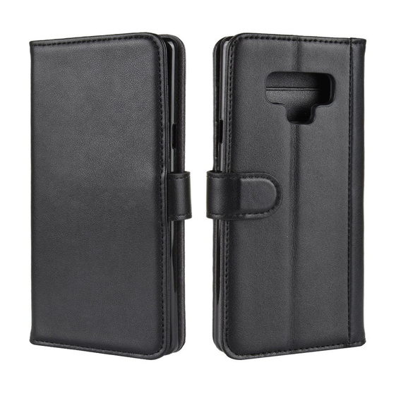 Откидной чехол для Samsung Galaxy Note 9, Leather Flexi Book, чёрный