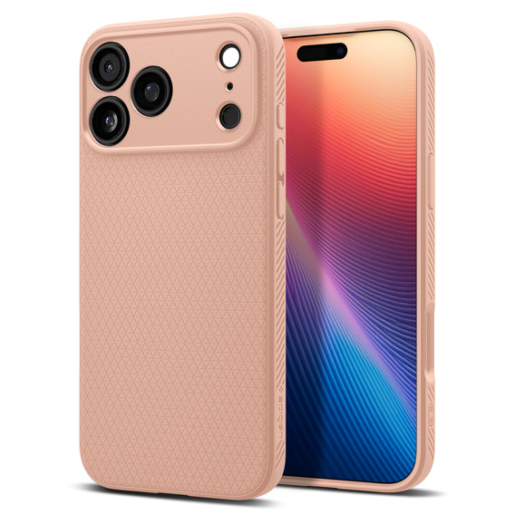 Чехол Spigen Liquid Air для iPhone 17 Pro Max, Rose Titanium