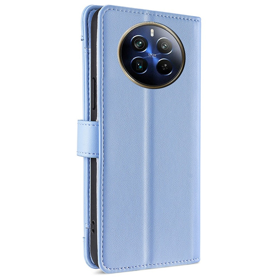 Откидной чехол для Realme 12 Pro 5G / 12 Pro+ 5G, Wallet Zipper Pocket, синий