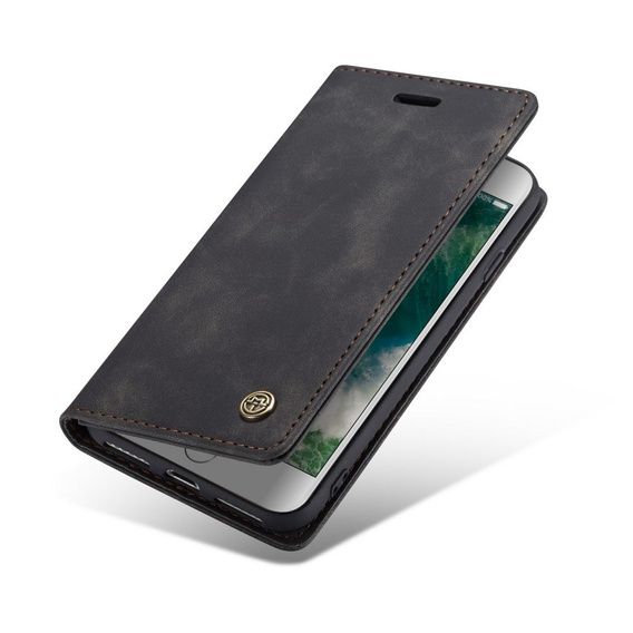Чохол-сумка для iPhone 7/8/SE 2020/SE 2022, Leather Wallet Case, чорний