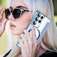 Чохол-книжка для Samsung Galaxy S22 Ultra 5G, RFID Wallet MagSafe CamShield, м'яти