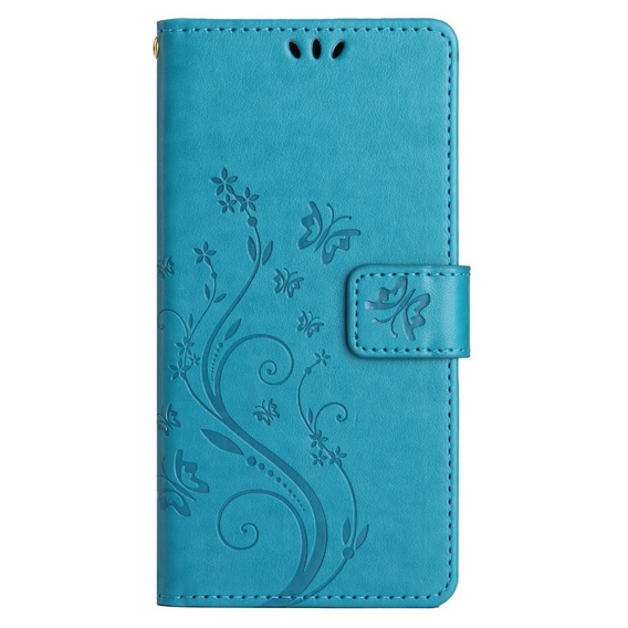 Чохол-книжка для Xiaomi Redmi Note 13 Pro+, Butterfly, м'яти