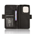 Откидной чехол для Motorola Edge 50 Ultra, Card Slot, чёрный
