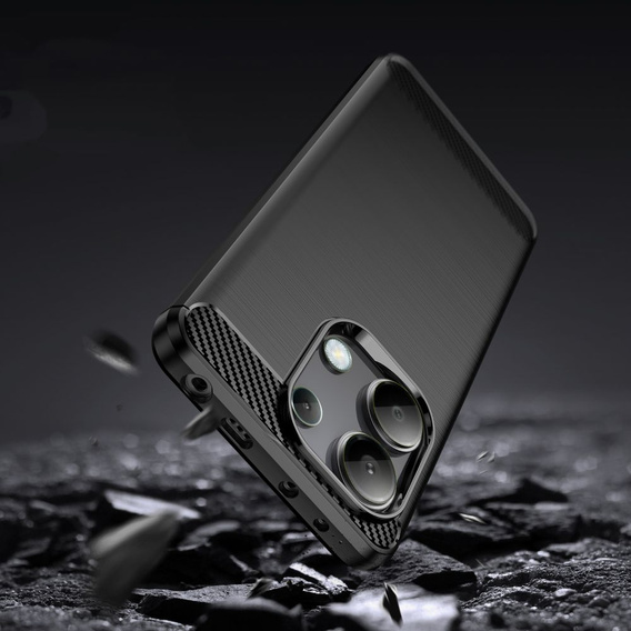 Чoхол до Oppo A79 5G, Karbon, чорний