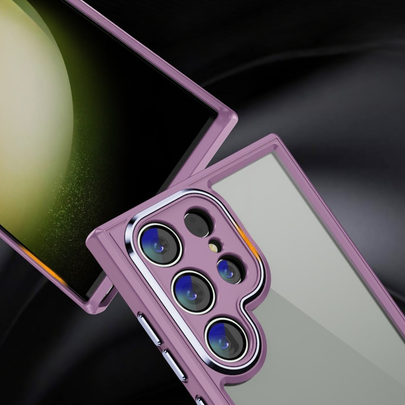 Чохол для Samsung Galaxy S23 Ultra, ERBORD Impact Guard, фіолетовий