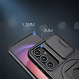 Чехол для Samsung Galaxy S23 FE, Military Magnet, для MagSafe, чёрный
