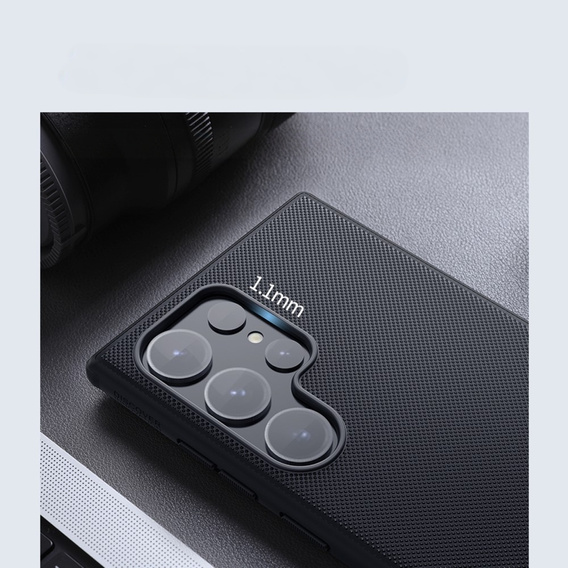 Чехол NILLKIN для Samsung Galaxy S24 Ultra, Frosted Shield, для MagSafe, чёрный