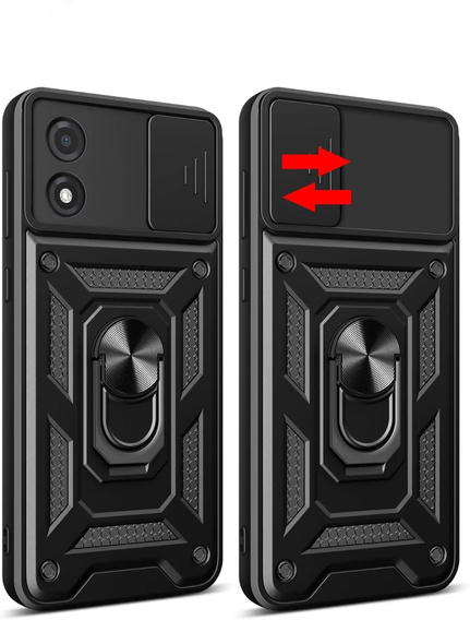 Чохол NOX Camera Slide Realme Note 50, CamShield Slide, чорний