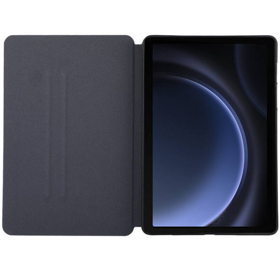 Чехол для Samsung Galaxy Tab S9 FE+ Plus, Smartcase с местом для стилуса, синий