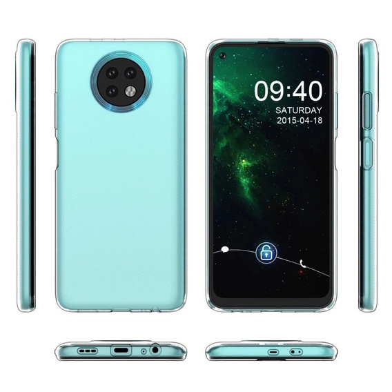 Тонкий чохол до Xiaomi Redmi Note 9T 5G, Slim, прозорий
