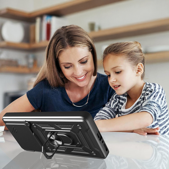 Бронированный чехол CamShield Slide с защитой камеры и кольцом для Oppo Find X9