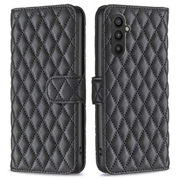 Чохол-книжка для Samsung Galaxy A25 5G, BINFEN Wallet, чорний + скло 9H