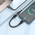 Адептер HOCO - USB-C TYPE-C на Lightning, Black