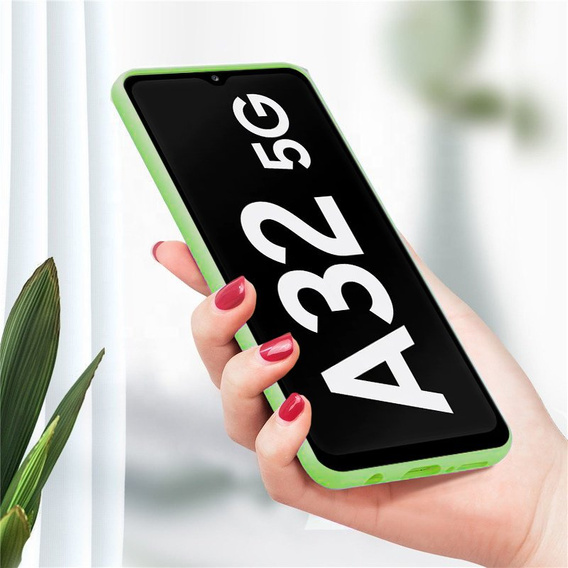 Чoхол до Samsung Galaxy A32 5G, Silicone Lite, зелений