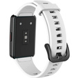 Силиконовый ремешок для Huawei Band 6 / Honor Band 6, White