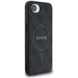 Чoхол GUESS до iPhone 16E, 4G Ring Classic Logo, чорний