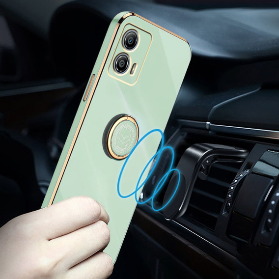 Чoхол до Motorola Moto G53 5G, Electro Ring, м'ятний 