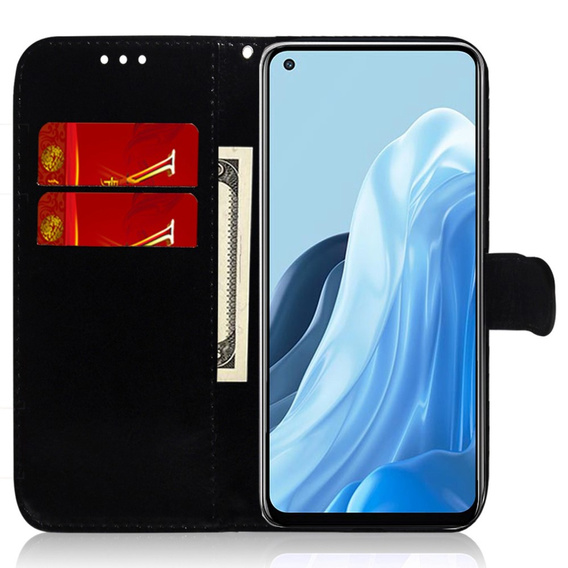 Чохол-книжка для Oppo A17, Wallet mandala, м'яти
