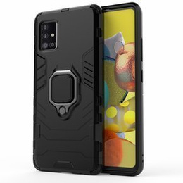 Чoхол до Samsung Galaxy A51 5G, Kickstand Ring, чорний