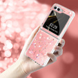 Чохол для Samsung Galaxy Z Flip 5 5G, Блиск, рожевий