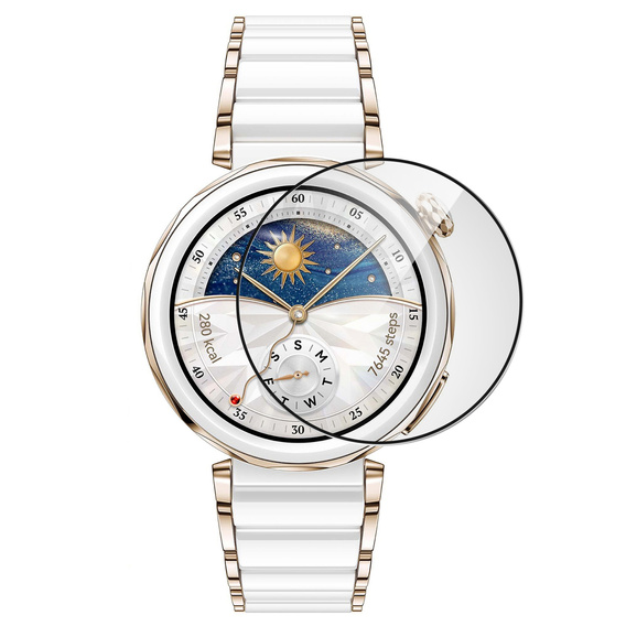 2x Гібридне скло ERBORD для Huawei Watch GT 5 Pro 42mm