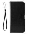 Откидной чехол для OnePlus Nord 5, Crazy Horse Wallet, чёрный