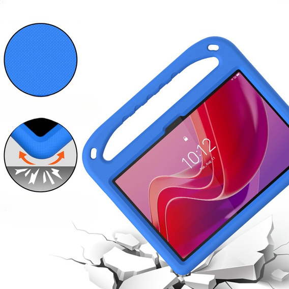 Дитячий чохол для Lenovo Tab TB311FU, дитячий чохол з ручкою, м'яти