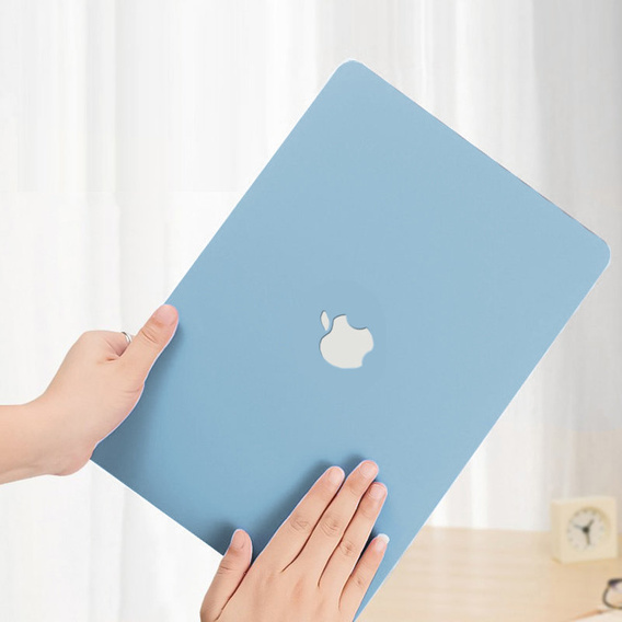 Чехол для MacBook Air 13 A2337 M1 A2179 A1932, HardShell, синий
