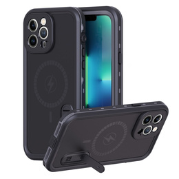Водонепроницаемый чехол для iPhone 13 Pro Max, Redpepper, для MagSafe, чёрный